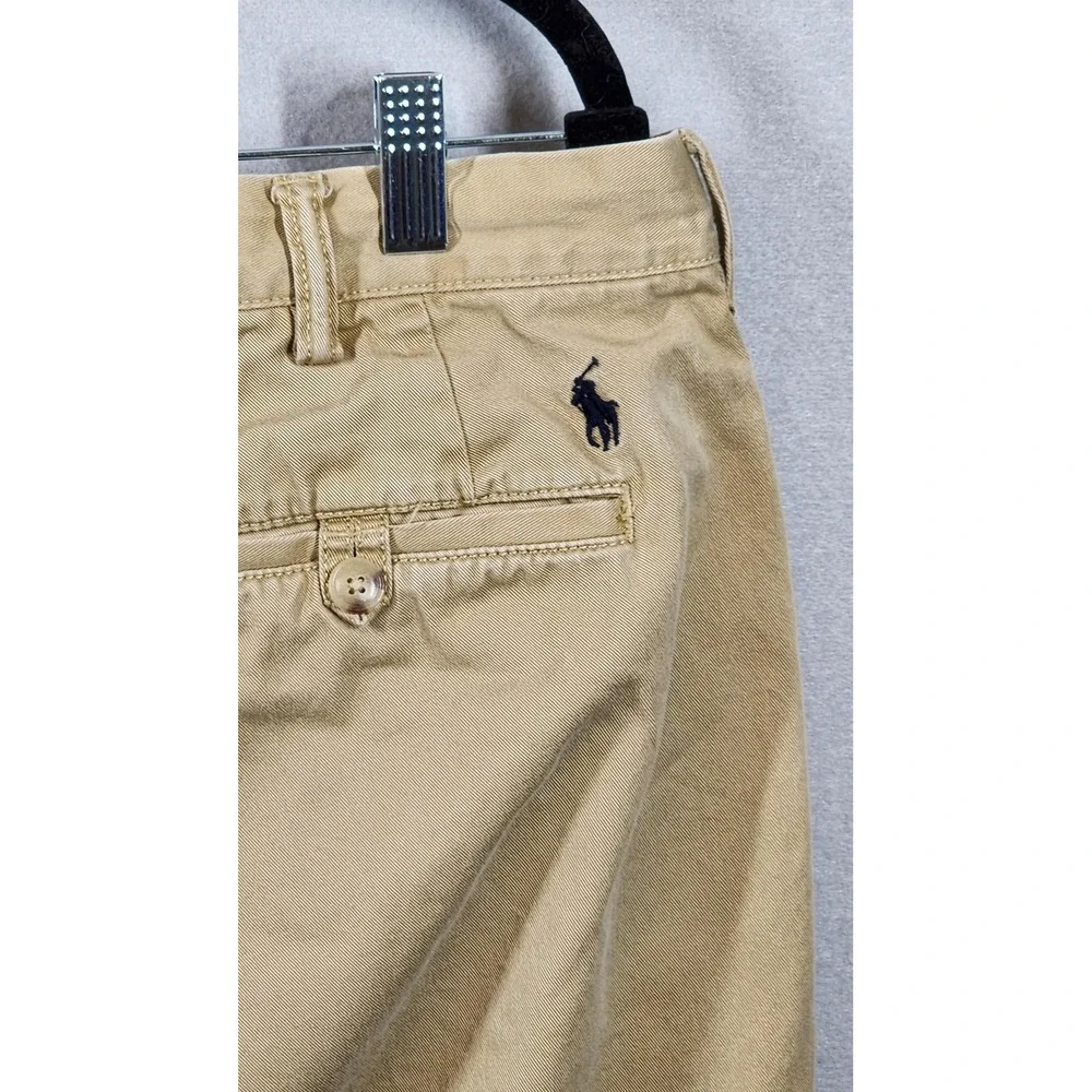Polo Ralph Lauren Pants Mens 38x30 Khaki Classic Fit‎ Chinos Twill Casual Tan